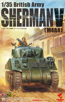 Asuka 1/35 British Army Sherman V (M4A4) 35-016