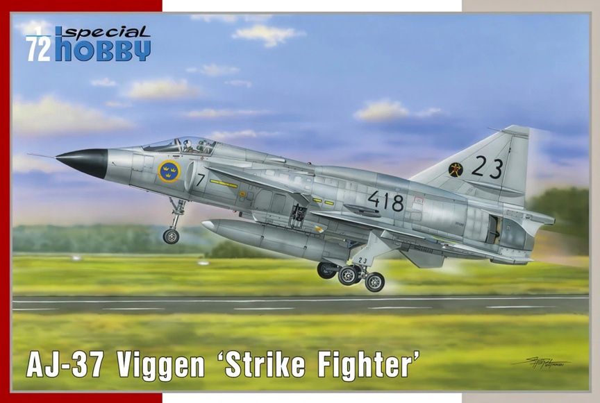 Special Hobby 1/72 AJ-37 Viggen 'Strike Fighter' 72378