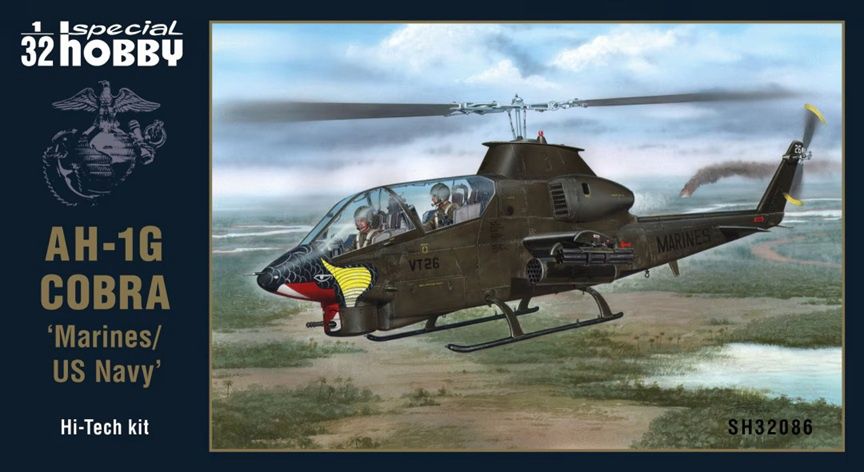 Special Hobby 1/32 AH-1G Cobra 'Marines/US Navy' 32086