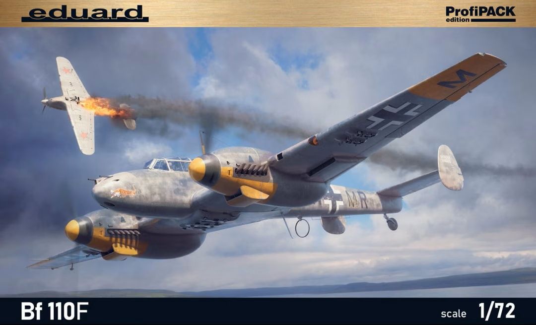 Eduard 1/72 Bf 110F [ProfiPACK] 7084