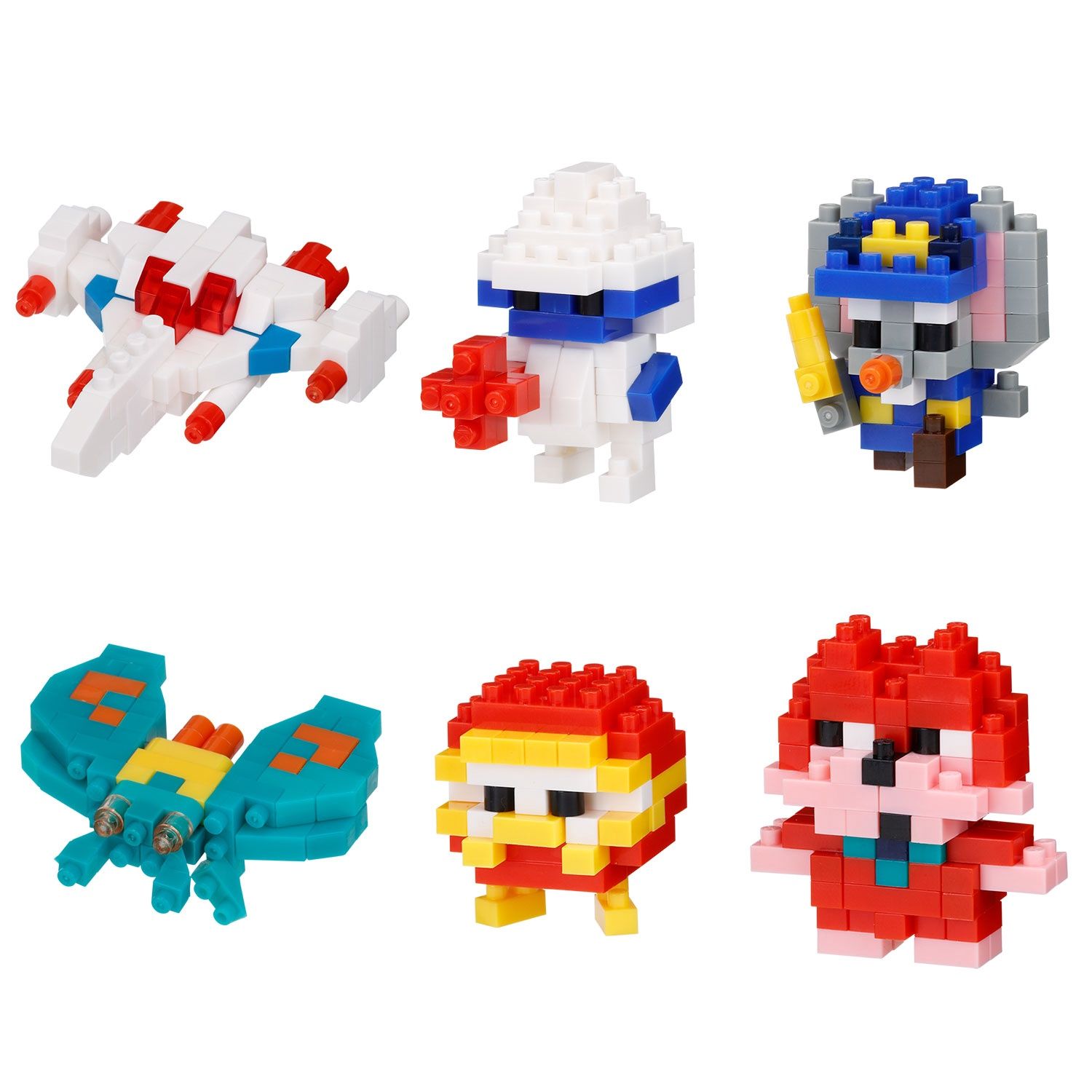 Nanoblock Mininano Series Namco Classic Assortment 1 “Namco Classic Games” (Blind Box of 6) 23441