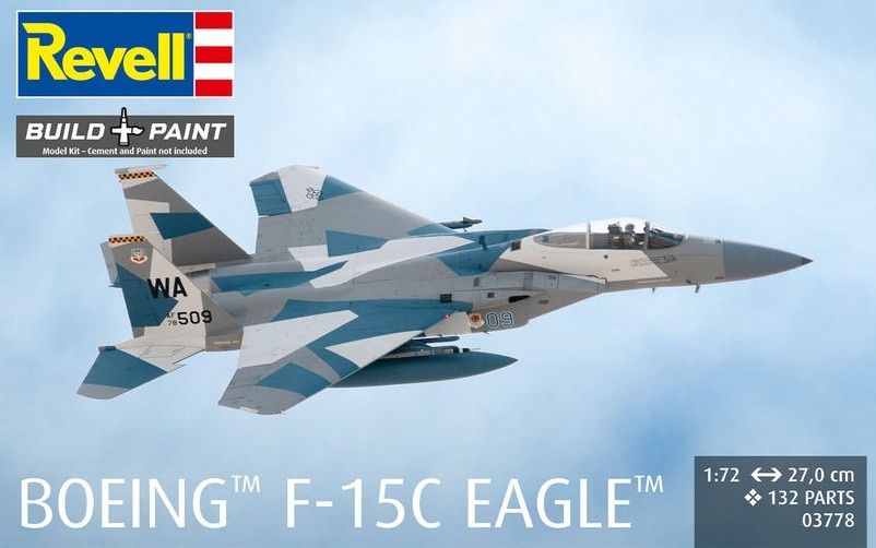 Revell Germany 1/72 Boeing F-15C Eagle 03778