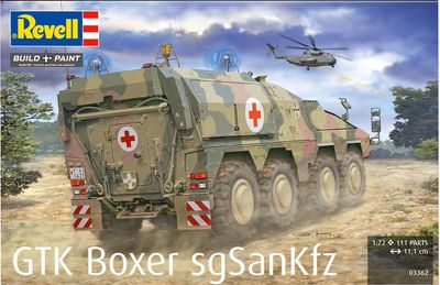 Revell Germany 1/72 GTK Boxer sgSanKfz Sanitätskraftwagen Ambulance 03362