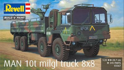 Revell Germany 1/35 MAN 10t Milgl 8x8 Truck 03367