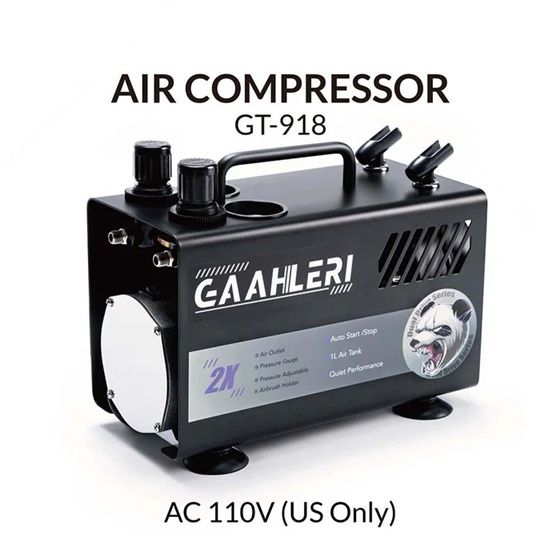 Gaahleri Dual Drive Series Airbrush Compressor GT-918