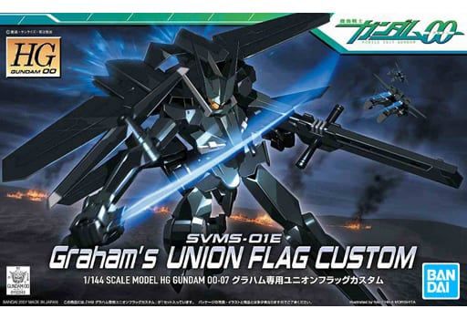 Bandai 1/144 HG00 #07 SVMS-01E Graham's Union Flag Custom "Mobile Suit Gundam 00" 5060640