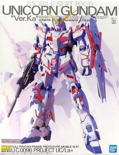 Bandai 1/100 MG #102 RX-0 Unicorn Gundam "Ver. Ka" "Mobile Suit Gundam Unicorn" 5064131