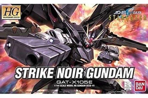 Bandai 1/144 HGSEED #41 GAT-X105E Strike Noir Gundam "Gundam SEED C.E.73: STARGAZER" 5058269