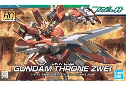 Bandai 1/144 HG00 #12 GNW-002 Gundam Throne Zwei "Mobile Suit Gundam 00" 5060643