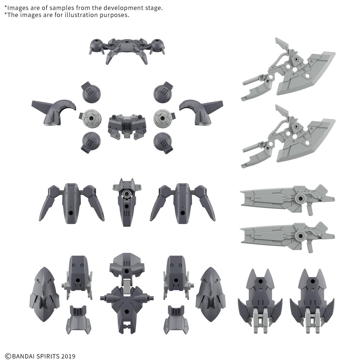 Bandai 1/144 30MM / 30 Minutes Missions Option Parts Set 23 (Full Armor Unit 2) 5072549