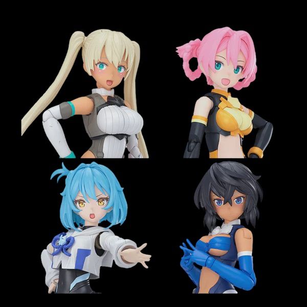 Bandai 30MS Option Hairstyle Parts Vol.13 - All 4 Types 5072563