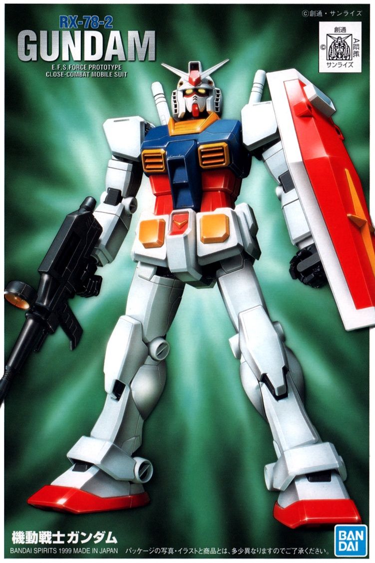 Bandai 1/144 FG #01 RX-78-2 Gundam "Mobile Suit Gundam" 5057956