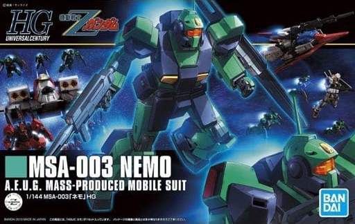 Bandai 1/144 HGUC #150 MSA-003 Nemo "Mobile Suit Zeta Gundam" 5056834
