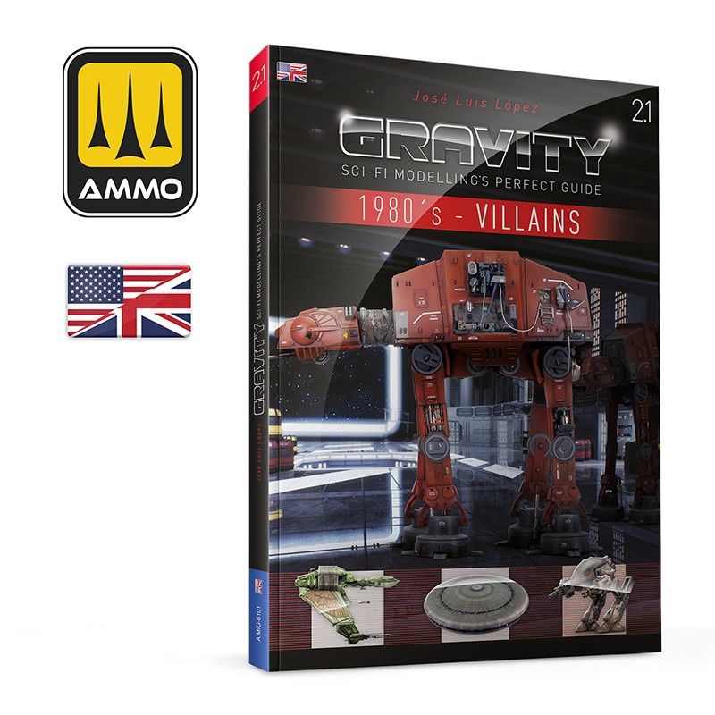AMMO by Mig  Gravity 2.1 - Sci-Fi Modelling's Perfect Guide: 1980's - Villains 6101