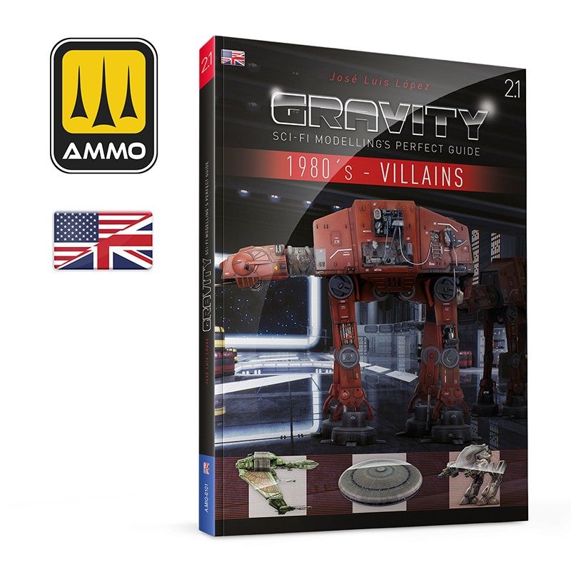 AMMO by Mig Gravity 2.1 - Sci-Fi Modelling's Perfect Guide: 1980's - Villains 6101