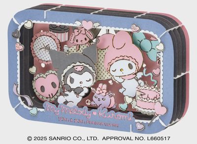Ensky Paper Theater PT-L95 My Melody &amp; Kuromi "Sanrio" 52733
