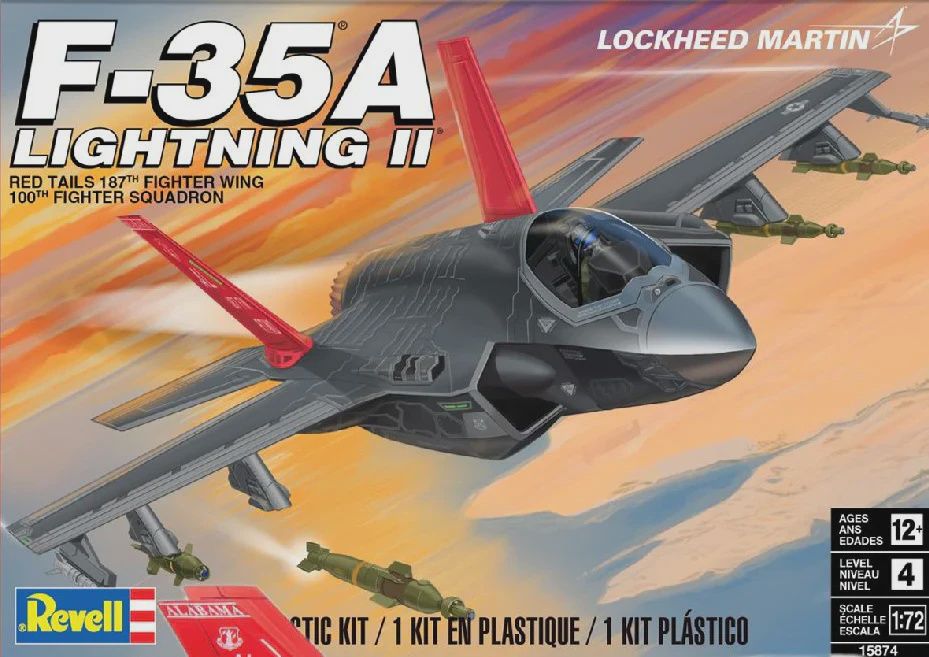 Revell 1/72 Lockheed Martin F-35A Lightning II 15874
