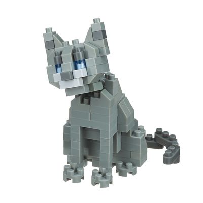 Nanoblock Russian Blue "Cat Breeds" 21081