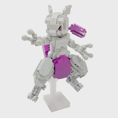 Nanoblock Mewtwo Deluxe Edition "Pokémon" 22652