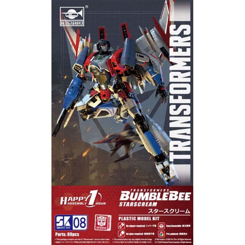 Trumpeter Transformers BumbleBee Starscream Smart Kit SK08 03121