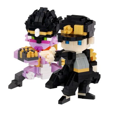 Nanoblock Jotaro Kujo &amp; Star Platinum "Jojo's Bizarre Adventure" 23465