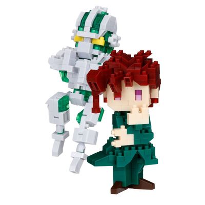 Nanoblock Noriaki Kakyoin &amp; Hierophant Green "Jojo's Bizarre Adventure" 23466