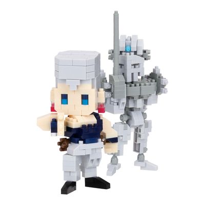 Nanoblock Jean Pierre Polnareff &amp; Silver Chariot "Jojo's Bizarre Adventure" 23467
