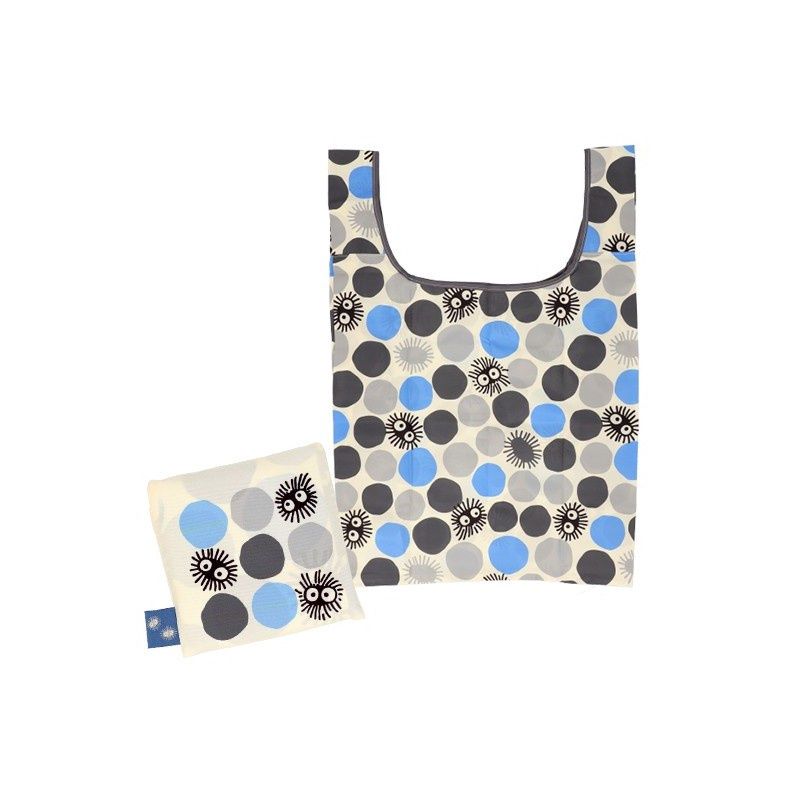 Marushin Reusable Shopping Bag Soot Sprite Silhouette 73587