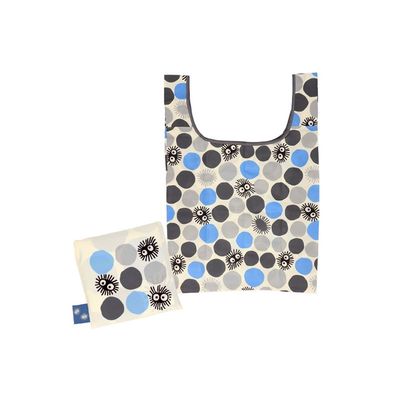 Marushin Reusable Shopping Bag Soot Sprite Silhouette 73587