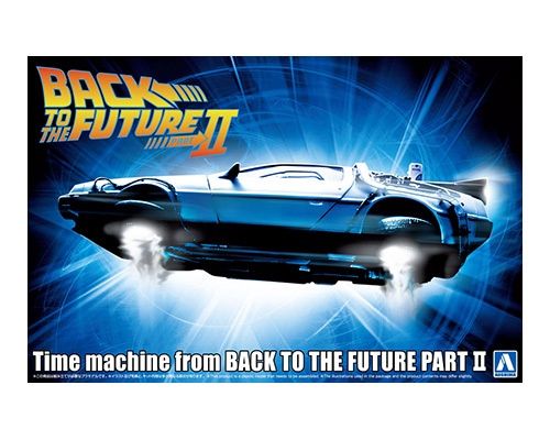 Aoshima 1/24 Time Machine From Back to the Future Part II 064375