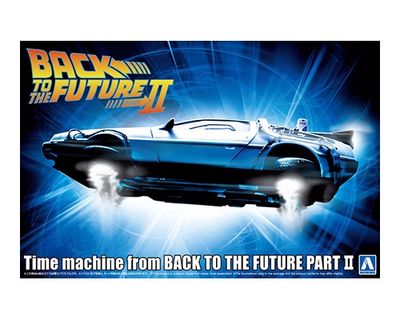 Aoshima 1/24 Time Machine From Back to the Future Part II 064375