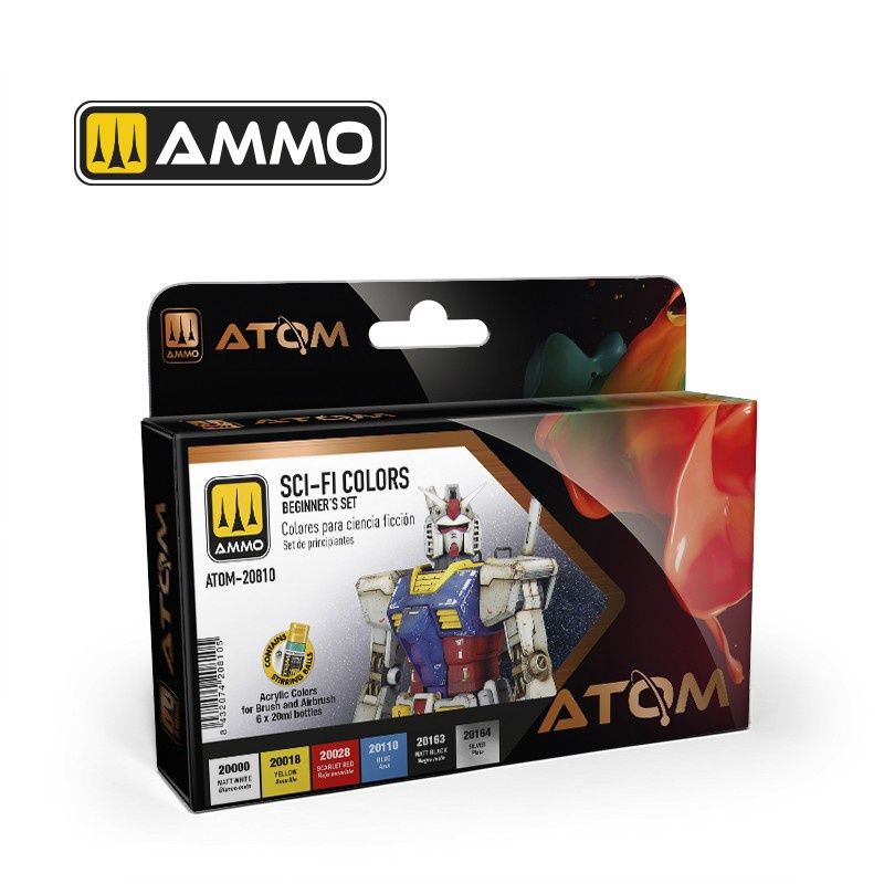 AMMO by Mig ATOM Sci-Fi Colors Beginner's Set 20810