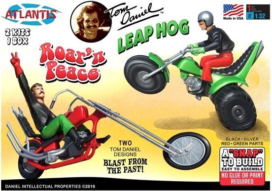 Atlantis 1/12 Roar'n Peace &amp; Leap Hog Tom Daniel Snap Kits 6600