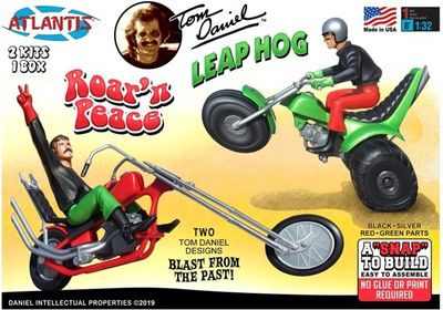 Atlantis 1/12 Roar'n Peace &amp; Leap Hog Tom Daniel Snap Kits 6600