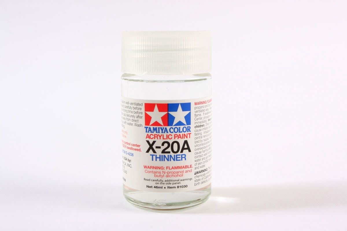 Tamiya X-20A Acrylic Thinner (46ml) 81030