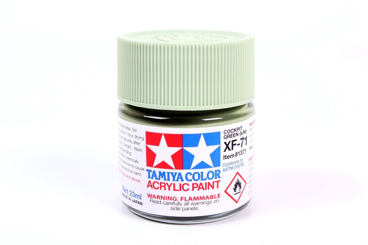 Tamiya XF-71 Cockpit Green Acrylic (23ml) 81371