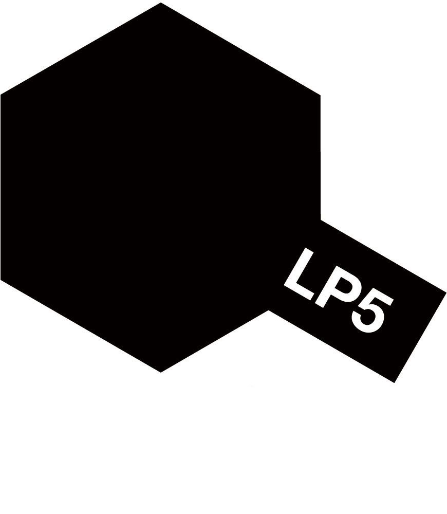 Tamiya LP-5 Semi Gloss Black Lacquer (10ml) 82105