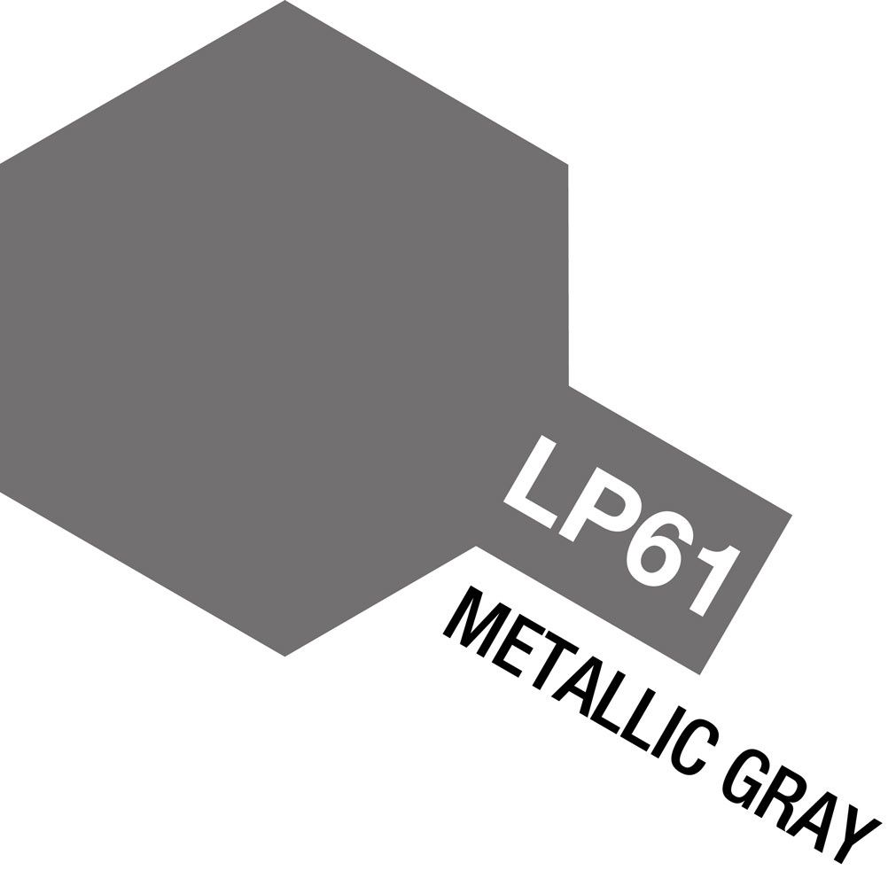 Tamiya LP-61 Metallic Gray Lacquer (10ml) 82161