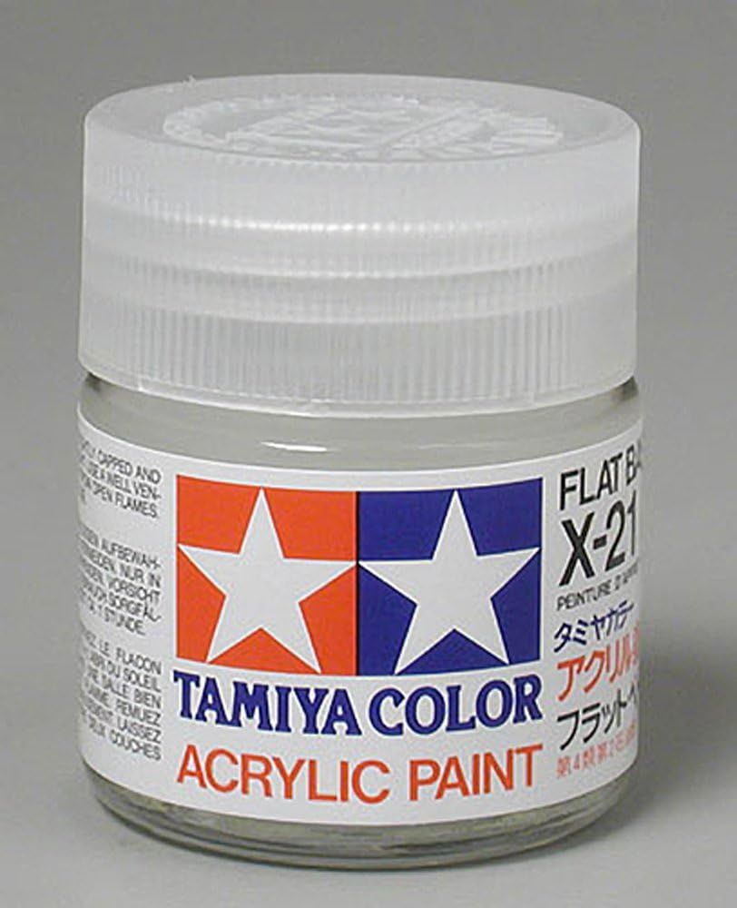 Tamiya X-21 Flat Base Acrylic (23ml) 81021