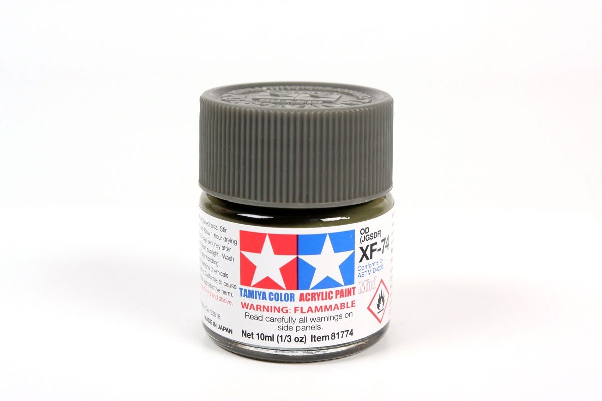 Tamiya XF-74 Olive Drab (JGSDF) Acrylic (10ml) 81774
