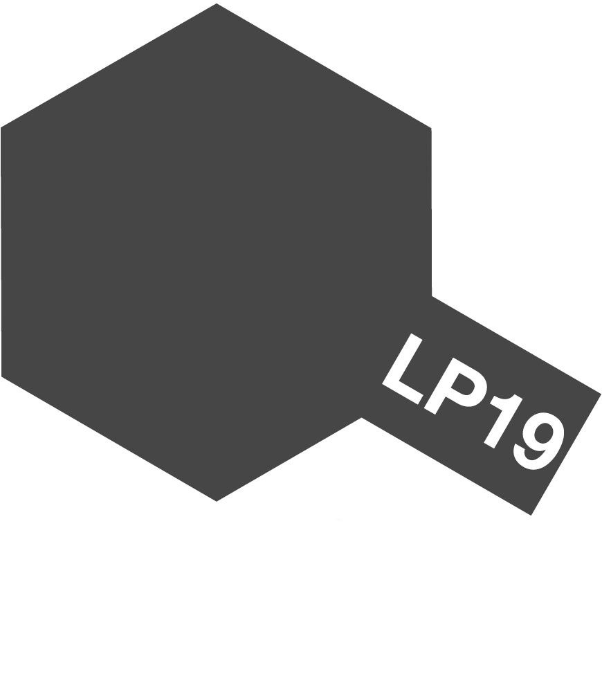 Tamiya LP-19 Gun Metal Lacquer (10ml) 82119