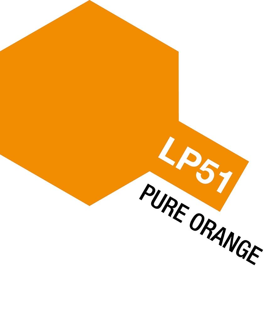 Tamiya LP-51 Pure Orange Lacquer (10ml) 82151