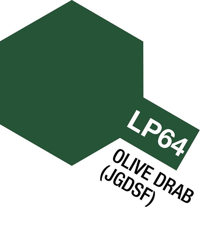 Tamiya LP-64 Olive Drab (JGSDF) Lacquer (10ml) 82164