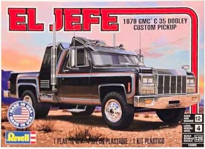 Revell 1/25 El Jefe 1979 GMC C-35 Dooley Custom Pickup 14593