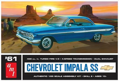 AMT 1/25 '61 Chevy Impala SS 1013