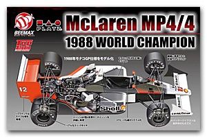 Platz 1/12 Beemax McLaren MP4/4 1988 World Champion BX12002