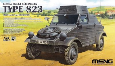 Meng 1/35 German Pkw. K1 Kübelwagen Type 823 VS-017