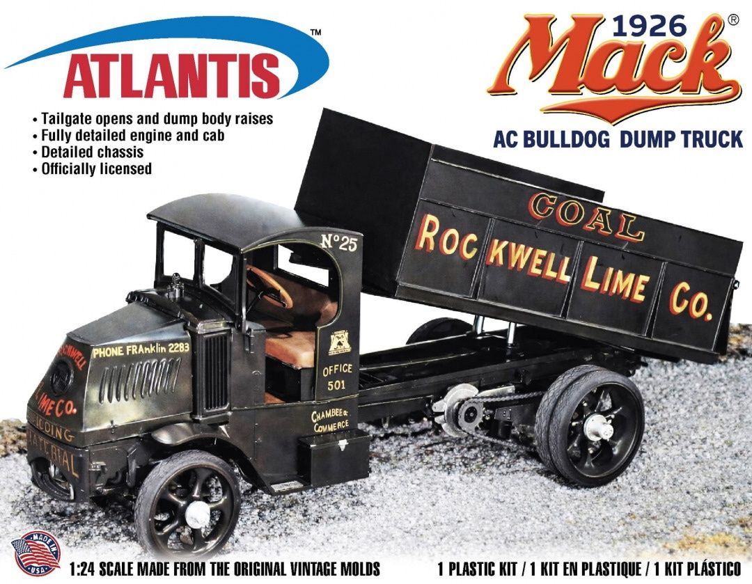 Atlantis 1/24 1926 Mack AC Bulldog Dump Truck 2400