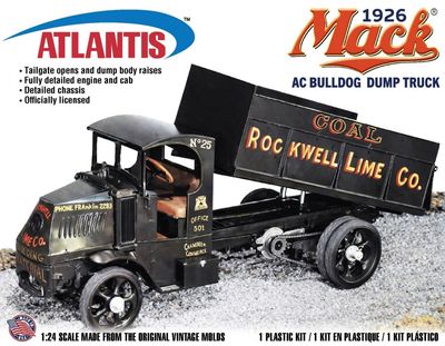 Atlantis 1/24 1926 Mack AC Bulldog Dump Truck 2400