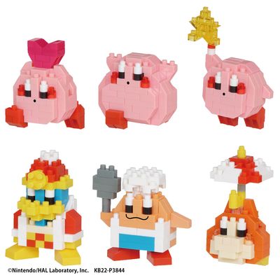 Nanoblock Mininano Series Kirby Assortment 2 (Blind Box of 6) 22415